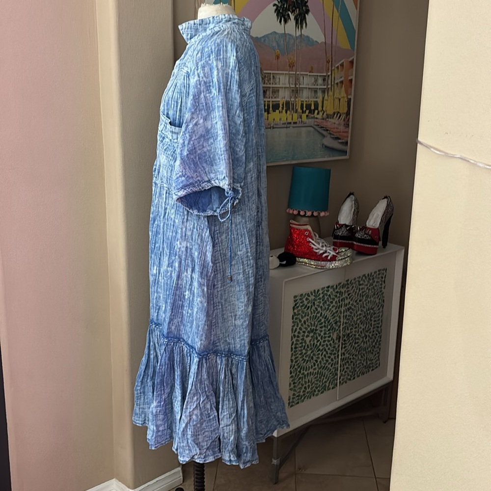 Free People Button Down Dress - Picture 3 of 9